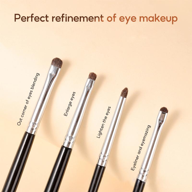 FelinWel 4 Pieces Eye-Makeup Brushes Set